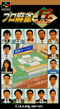 Pro Mahjong Tsuwamono: Renka Han Super Famicom  box art